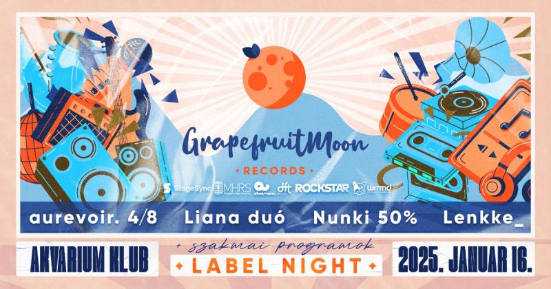 Kreatív Online - Kiadói estet szervez a GrapefruitMoon Records az Akváriumban!