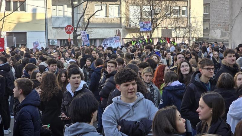 Újvidék: Egy újabb esemény a tiltakozó megmozduláson | Vajdaság MA